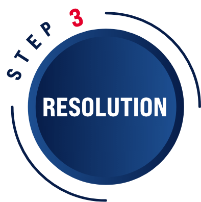 Step 3: Resolution